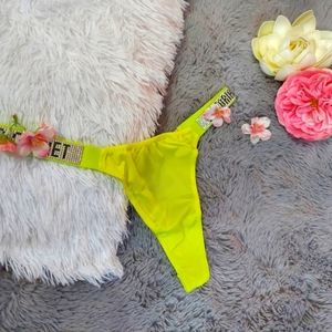 Panties Satin Thong. Women Satin